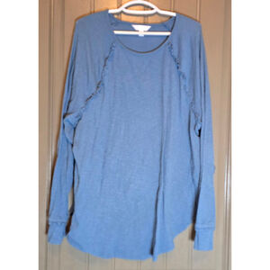 Women's Lauren Conrad Blouse, Size L, Blue
